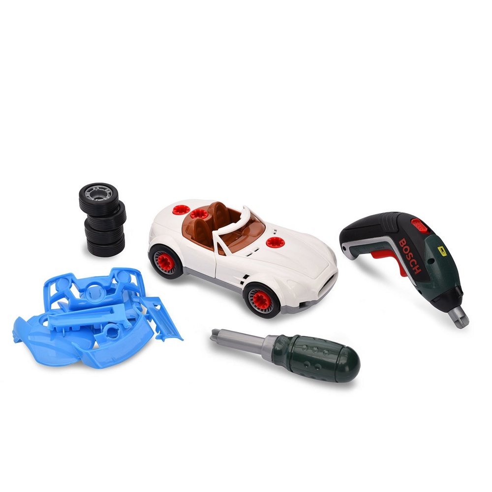 Игрушка KLEIN Машина + шуруповерт для тюнинга автомобиля Bosch 8630 - фото2