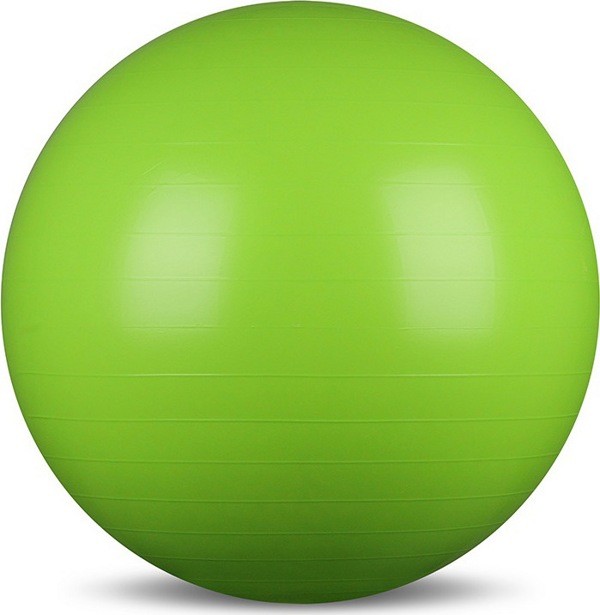 Гимнастический мяч INDIGO 001 65см зеленый Антивзрыв - фото