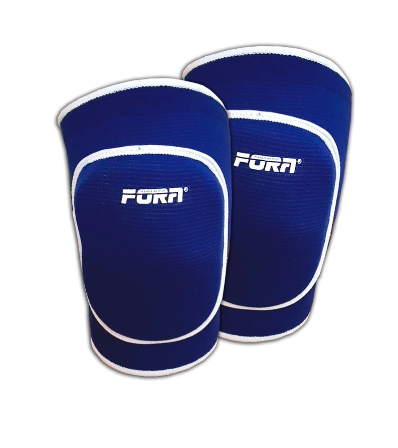 Наколенники волейбольные FORA 7201-BL синие (р-р S, M)