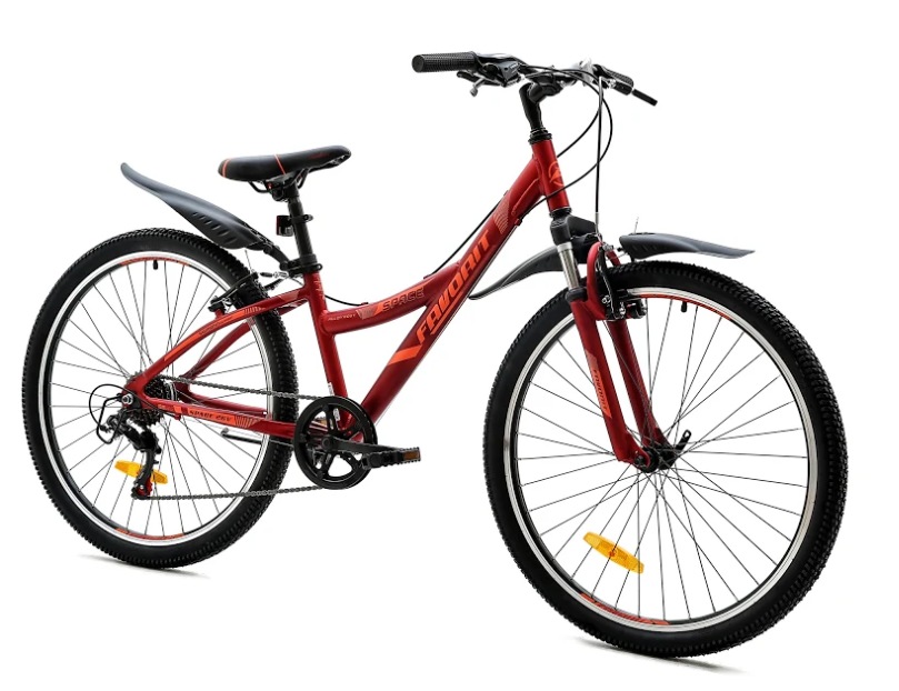 Велосипед Favorit Space 26 V 2020 (красный)