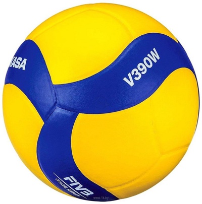 Мяч волейбольный №5 Mikasa V390W - фото
