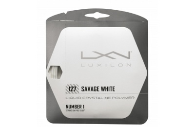 Струна теннисная Luxilon SAVAGE WHITE WRZ994400 (12,2 м) 1,27