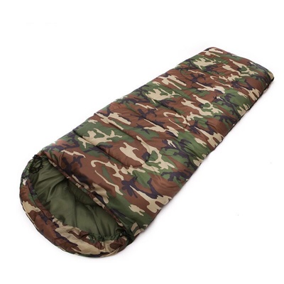 Спальный мешок туристический FORA Camouflage SBD16-SB027 (190+40)х80см) +10 C/0 C