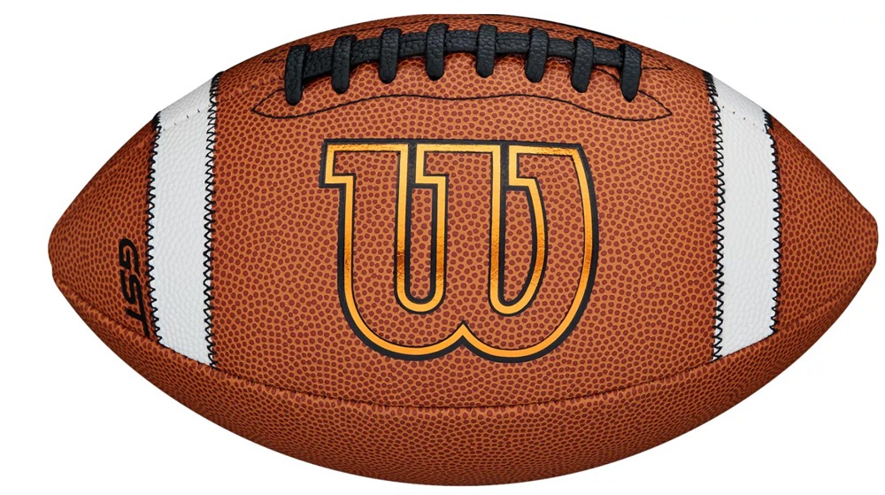 Мяч для американского футбола Wilson GST Official Composite - фото2