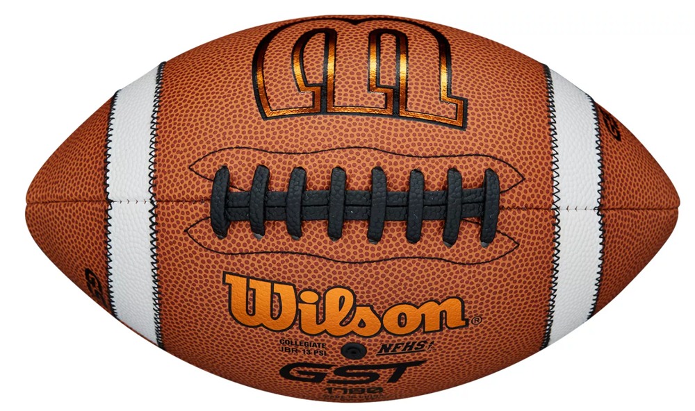 Мяч для американского футбола Wilson GST Official Composite