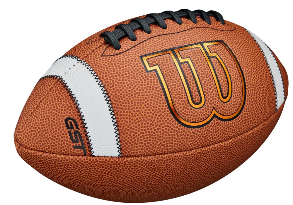 Мяч для американского футбола Wilson GST Official Composite - фото