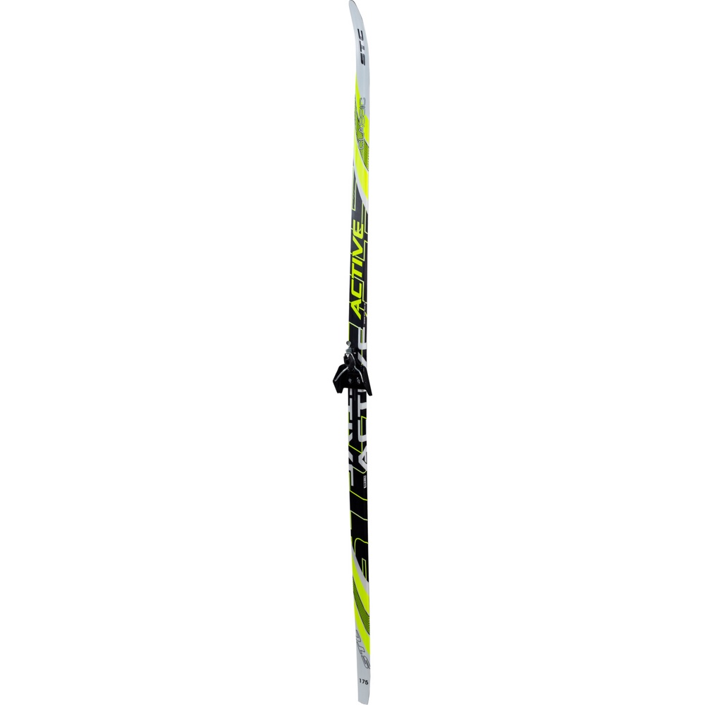 Лыжи STC с креплением 75 мм и палками (200 см)