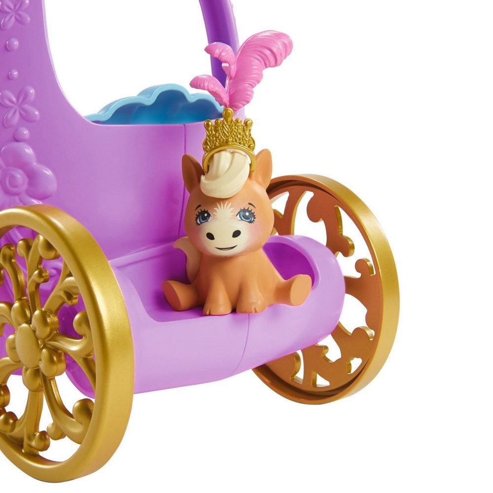 Игровой комплект Королевская карета с куклой Пеола Пони Enchantimals Mattel GYJ16