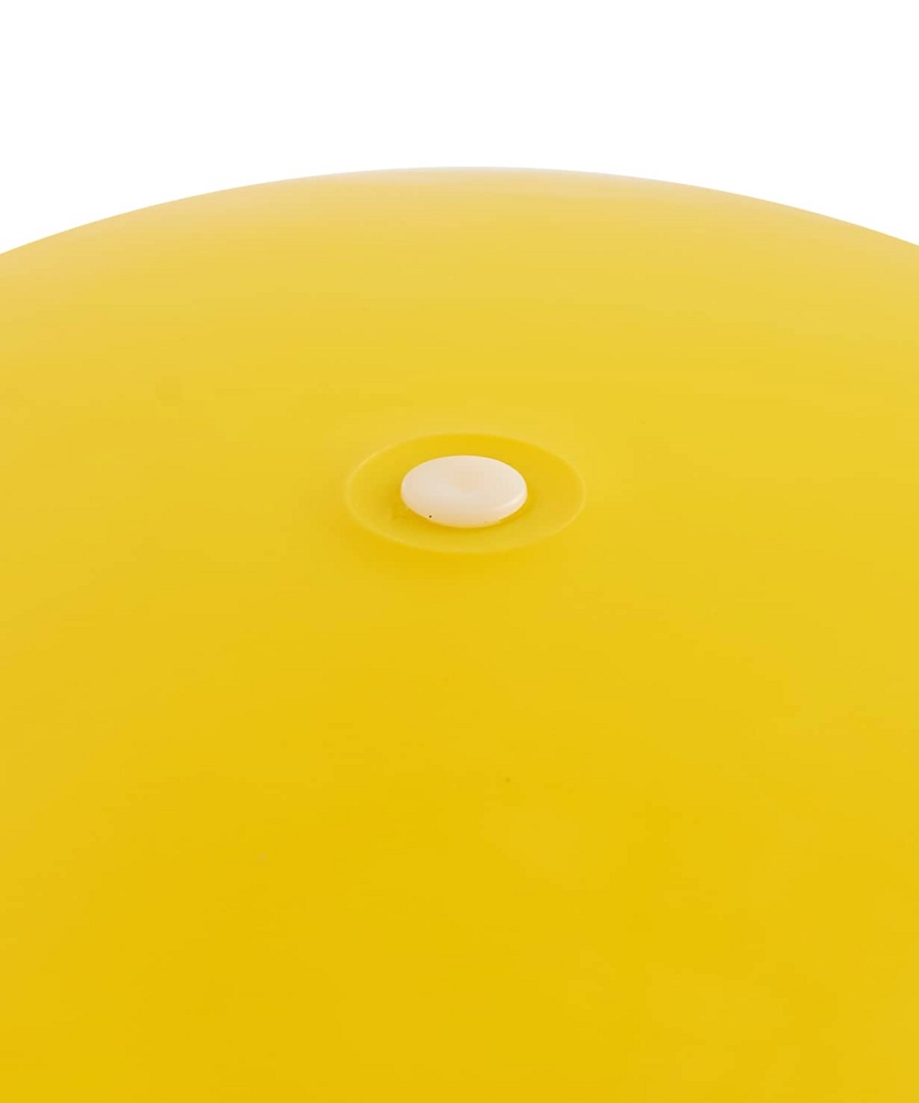 Гимнастический мяч с рожками Starfit GB-411 (желтый) 55см Антивзрыв - фото2