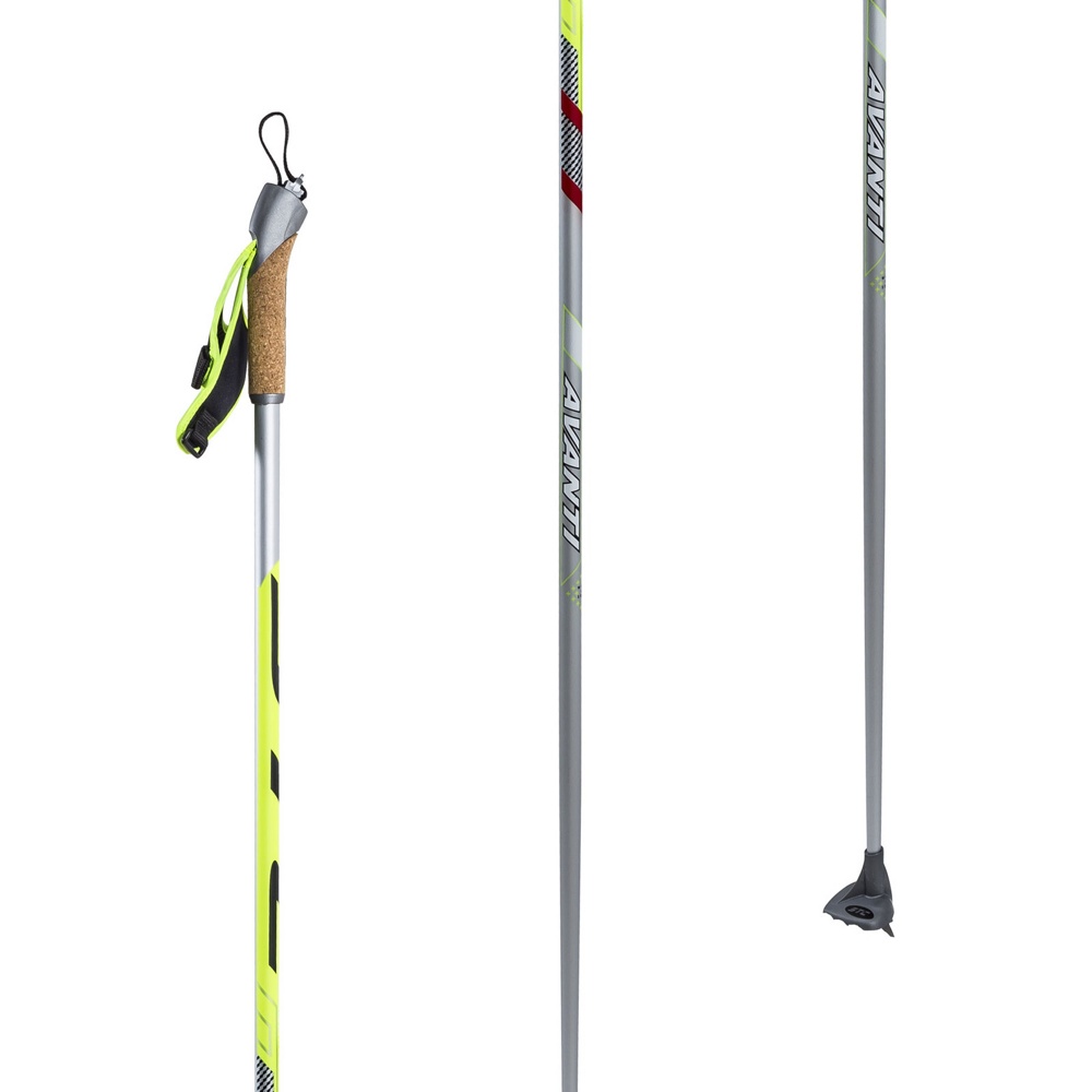Лыжные палки STC Avanti 155 см углеволокно - фото2