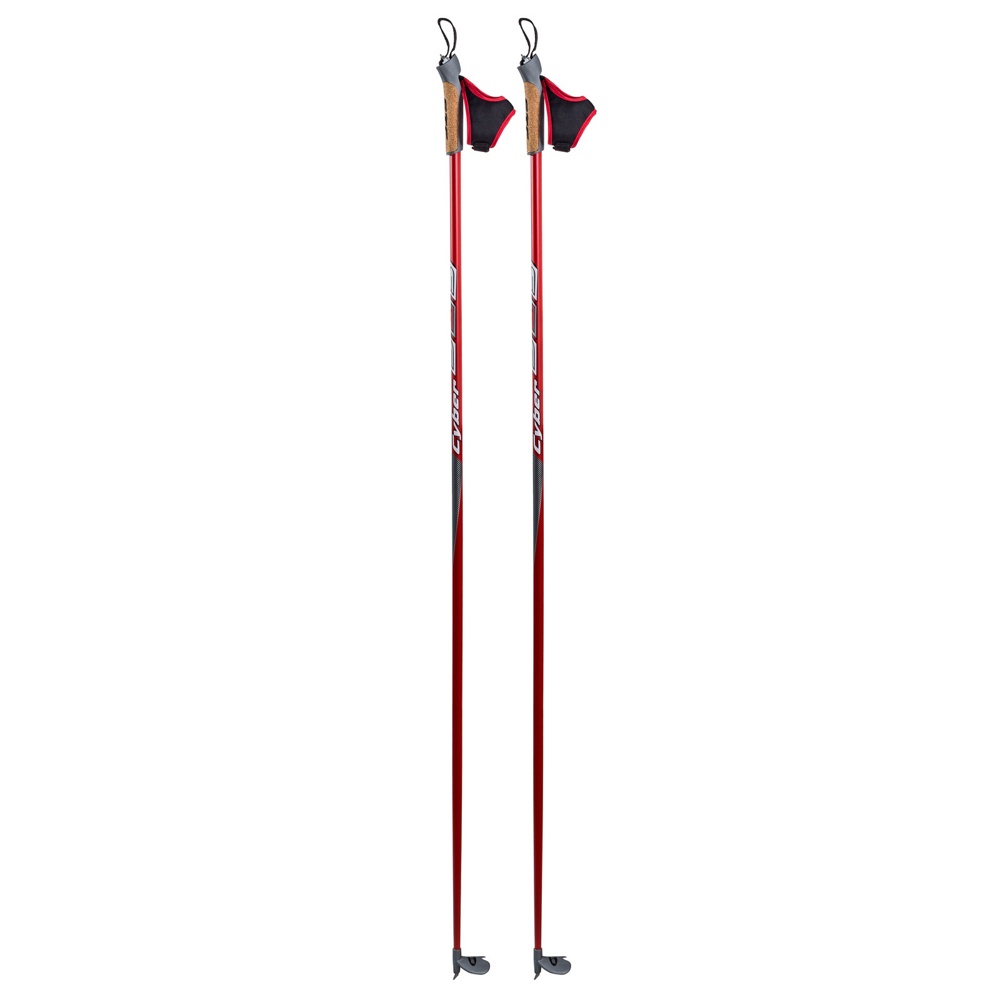 Лыжные палки STC Cyber 155 см углеволокно+стекловолокно - фото