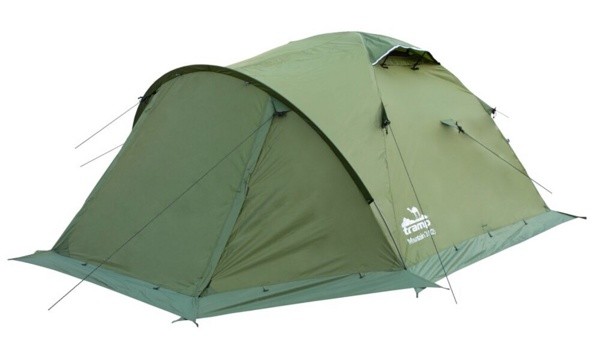 Палатка туристическая 2-х местная Tramp Mountain 2 Green (V2) (8000 mm) - фото2