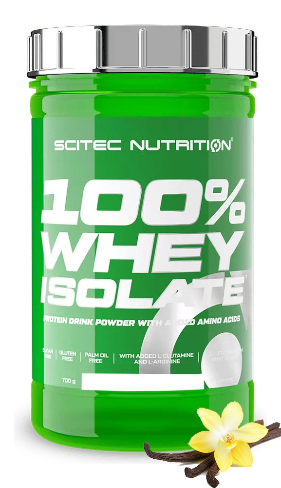 Протеин сывороточный (изолят) Whey Isolate Scitec Nutrition 700г (ваниль) - фото