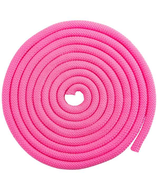 Скакалка гимнастическая Amely RGJ-402 (3м, розовый) - фото2
