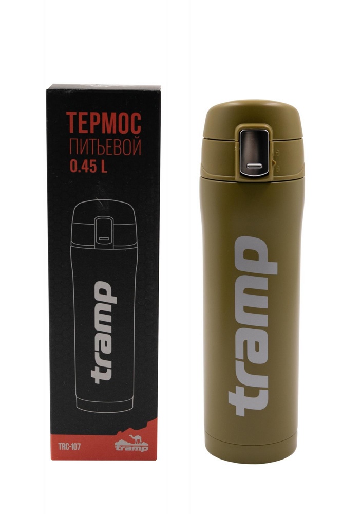 Термокружка Tramp 0,45 л (хаки) TRC-107х
