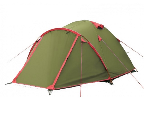Палатка туристическая 4-х местная Tramp Lite Camp 4 (V2) (4000 mm)