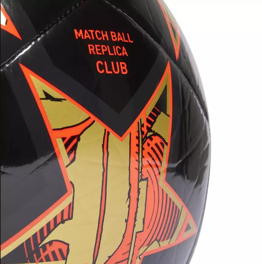 Мяч футбольный №5 Adidas UEFA Champions League Match Ball Replica Club Black 23/24