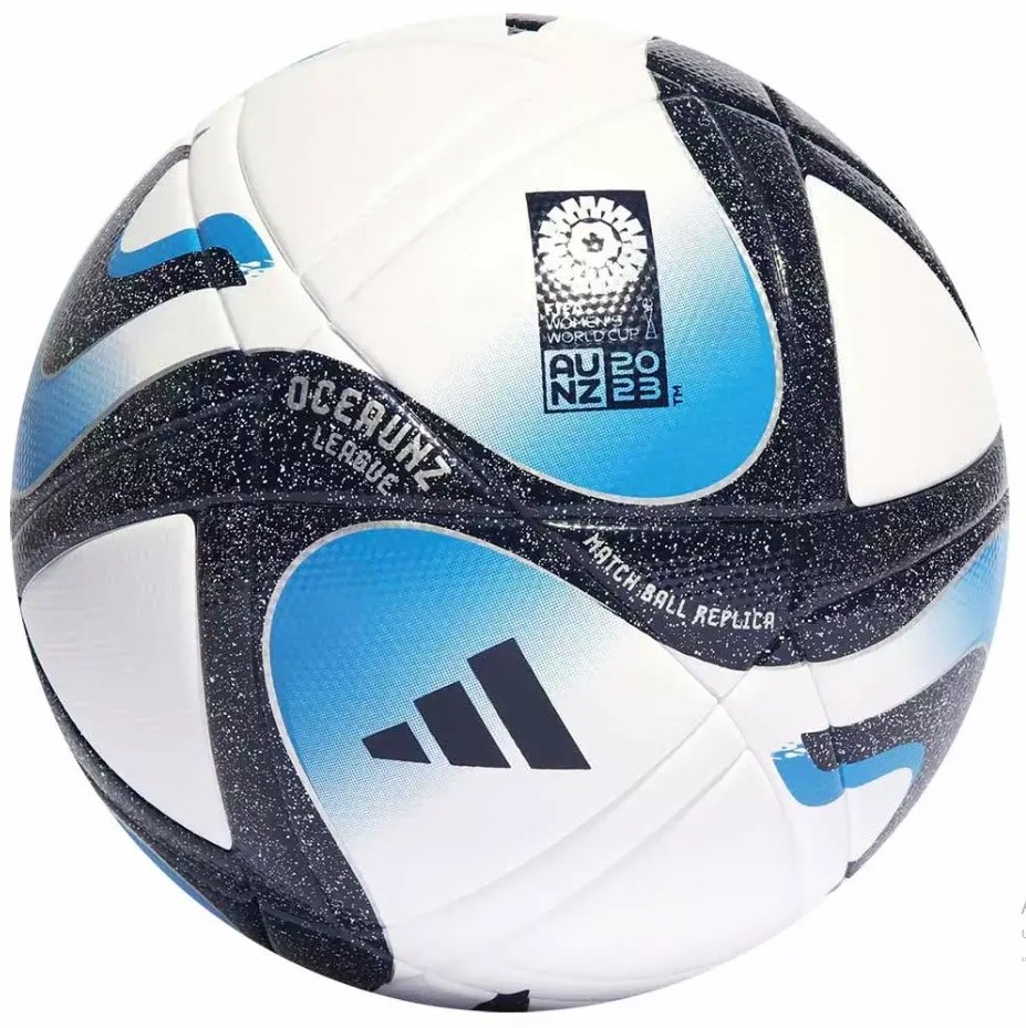 Мяч футбольный №5 Adidas Oceaunz League 2023 Fifa - фото