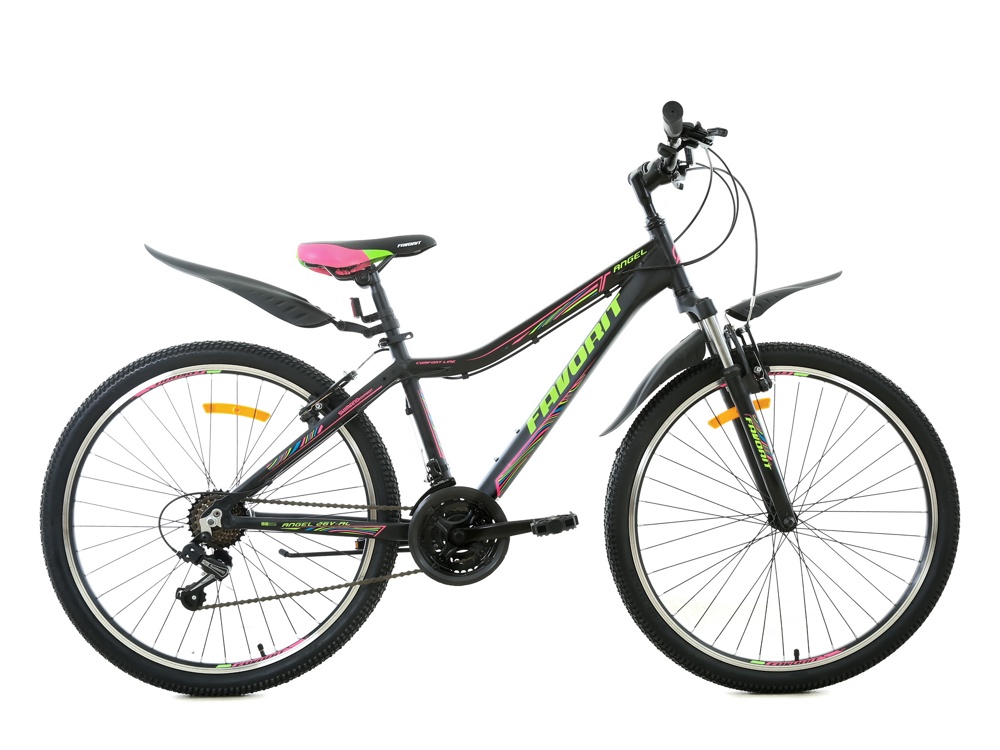 Велосипед Favorit Angel 26 V 2020 (черный)