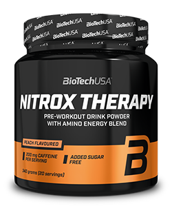 Предтренировочный комплекс Nitrox Therapy Biotech USA, 340г, тропические фрукты