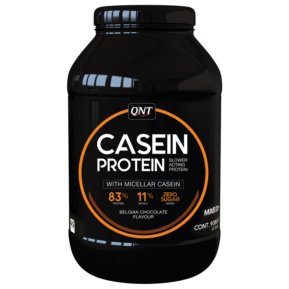 Протеин казеиновый Casein Protein QNT 908г (шоколад) - фото