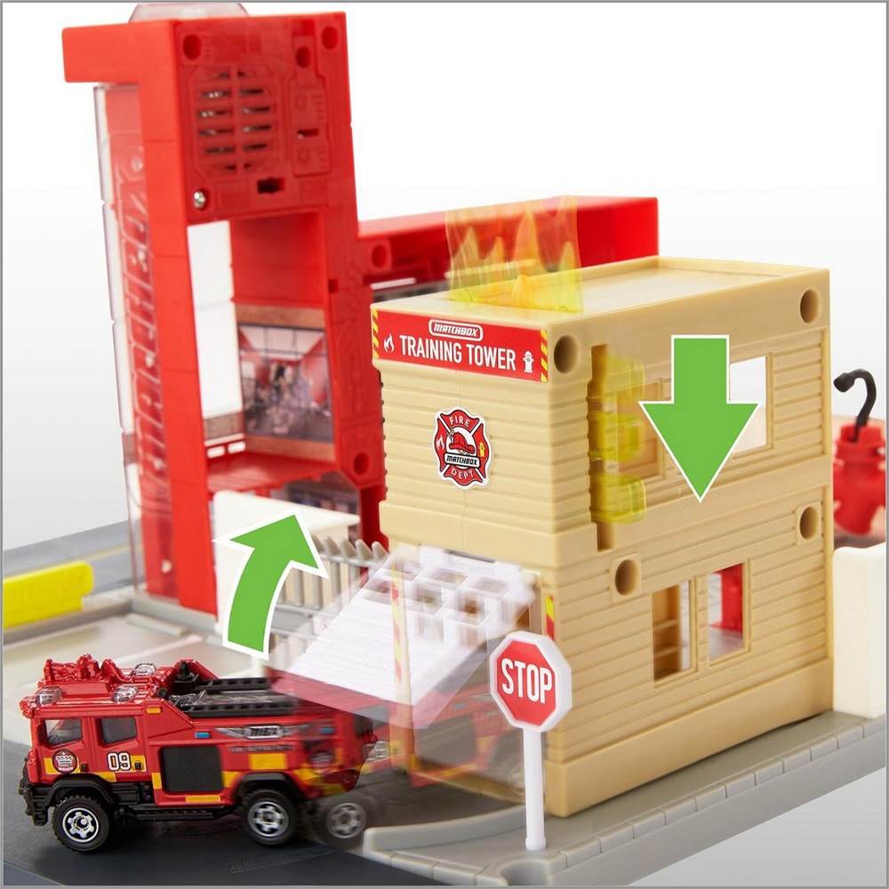 Игрушка MATCHBOX Пожарное депо HBD76