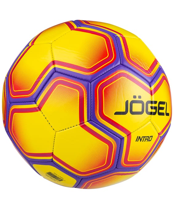 Мяч футбольный №5 Jogel Intro №5 yellow JGL-17588