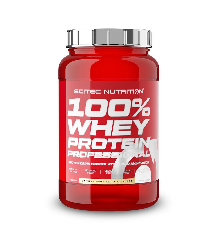 Протеин сывороточный (концентрат+изолят) Whey Protein Professional Scitec Nutrition 920г (шоколад)