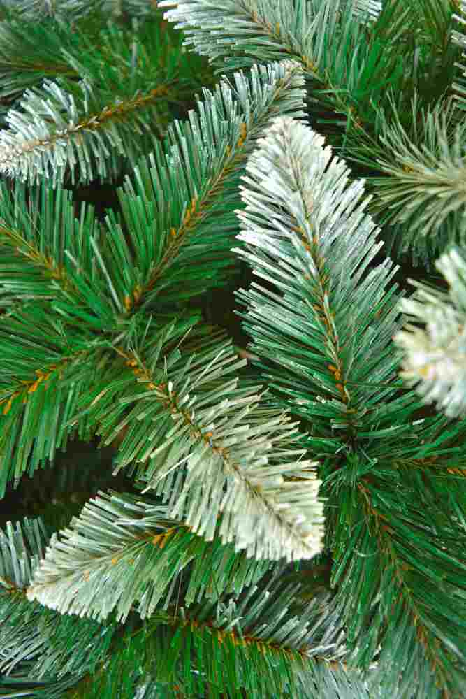 Искусственная елка Christmas Tree Ель таежная с белыми концами DTB-20 2м