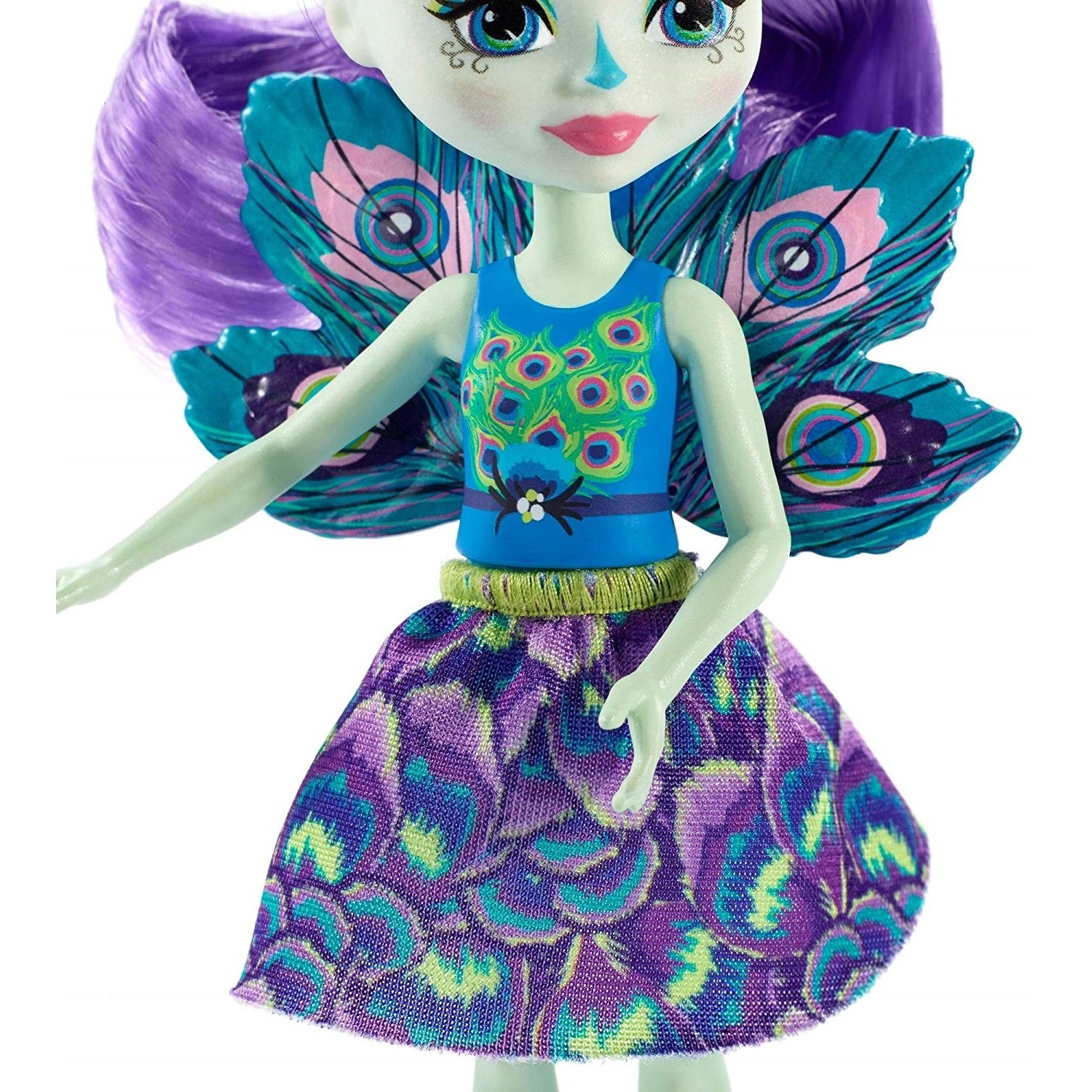 Кукла Пэттер Павлина с питомцем павлином Флэп 15см Enchantimals Mattel FXM74