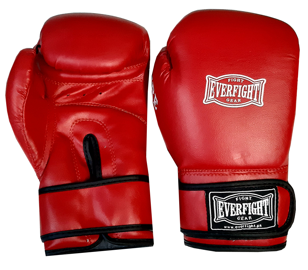 Боксерские перчатки EVERFIGHT EGB-536 FIRE Red (8 унц.) - фото2