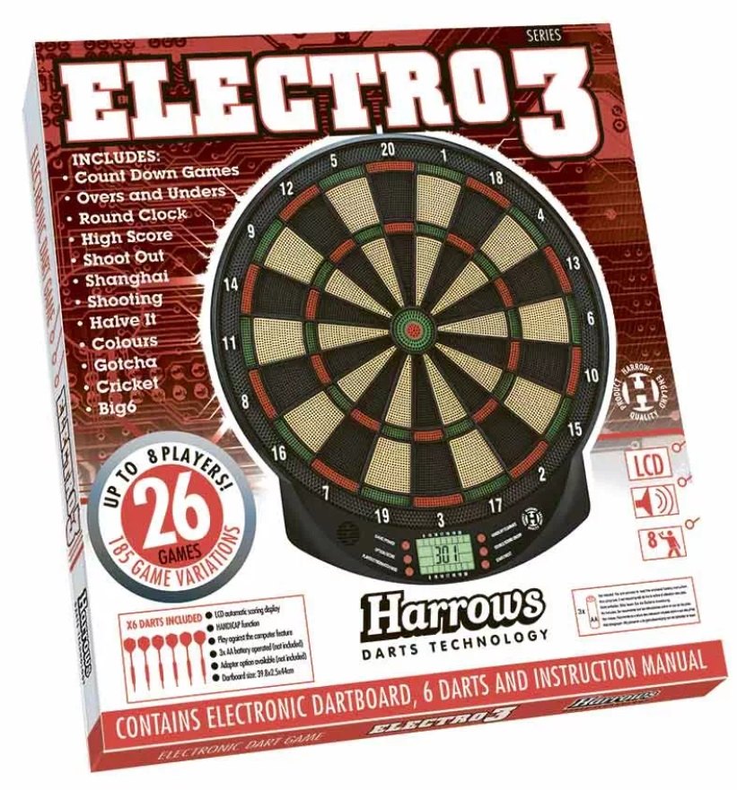 Дартс электронный Harrows Electro 3 Dart Game (с дротиками)