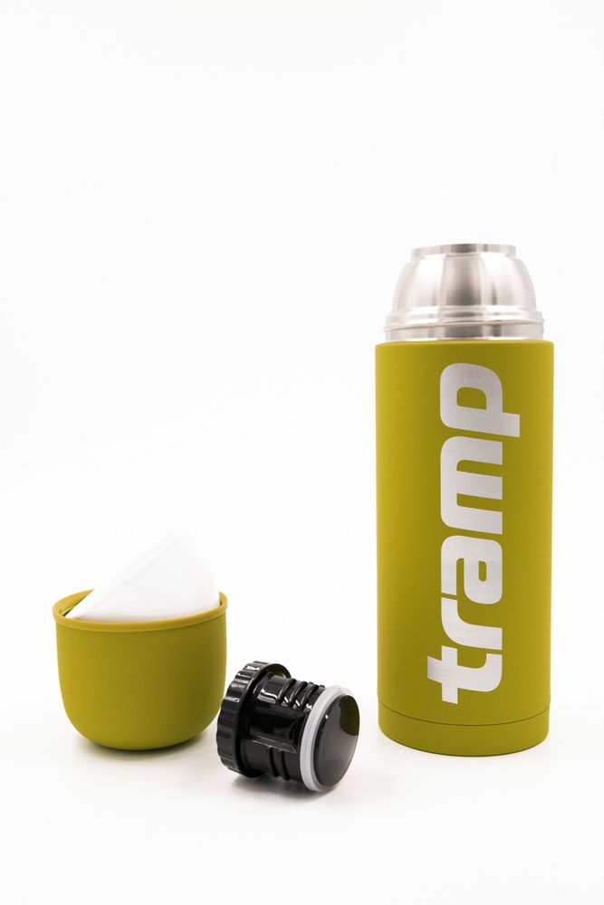 Термос Tramp Soft Touch 1,2 л (оливковый) TRC-110ол