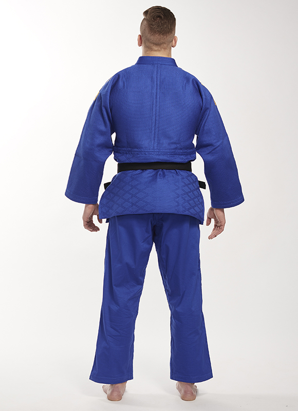 Куртка дзюдо IPPON GEAR Legend IJF Slim Fit синий 165 JJ690SB - фото2