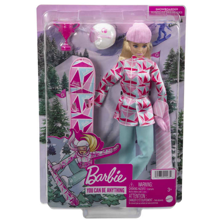 Кукла Барби СНОУБОРДИСТКА HCN32