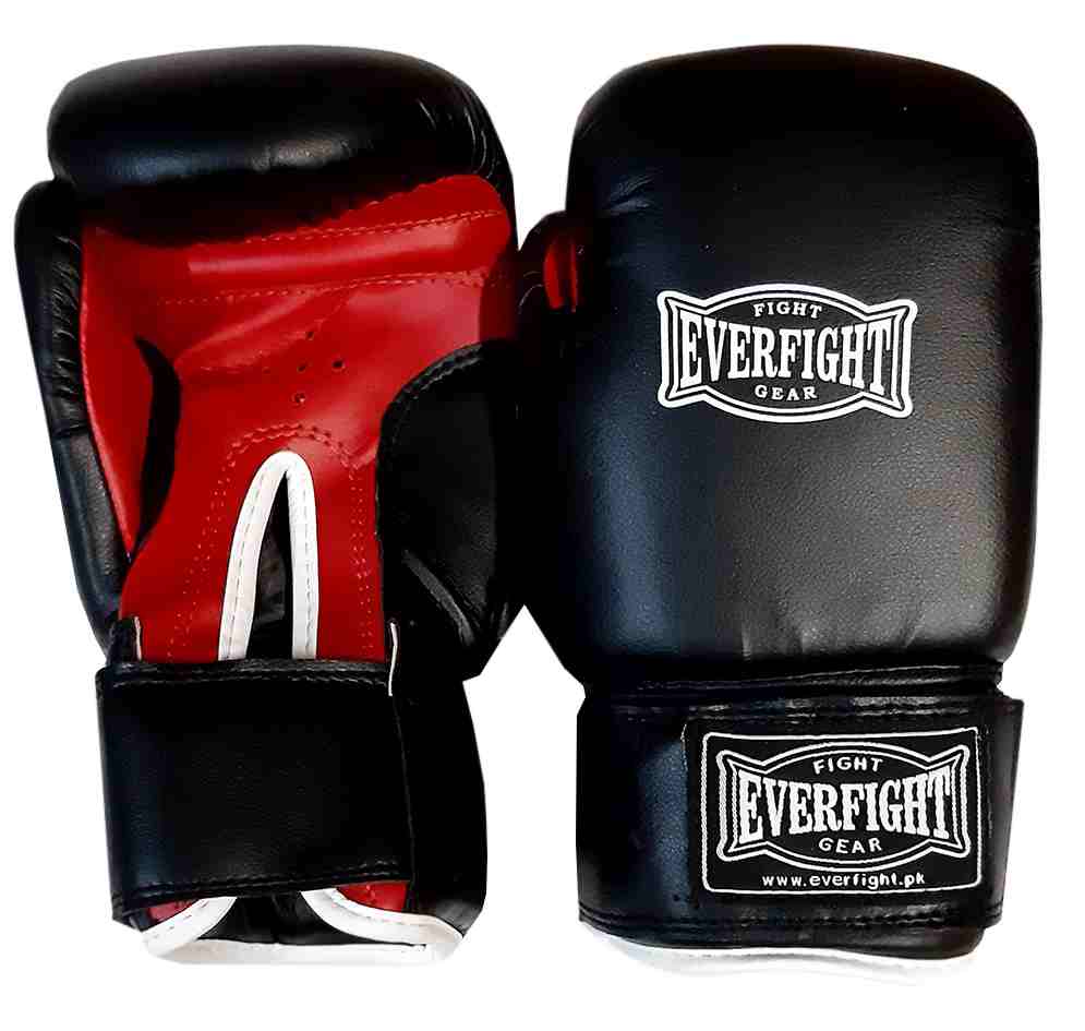 Боксерские перчатки EVERFIGHT EGB-529 COBRA Black (8, 12 унц.)