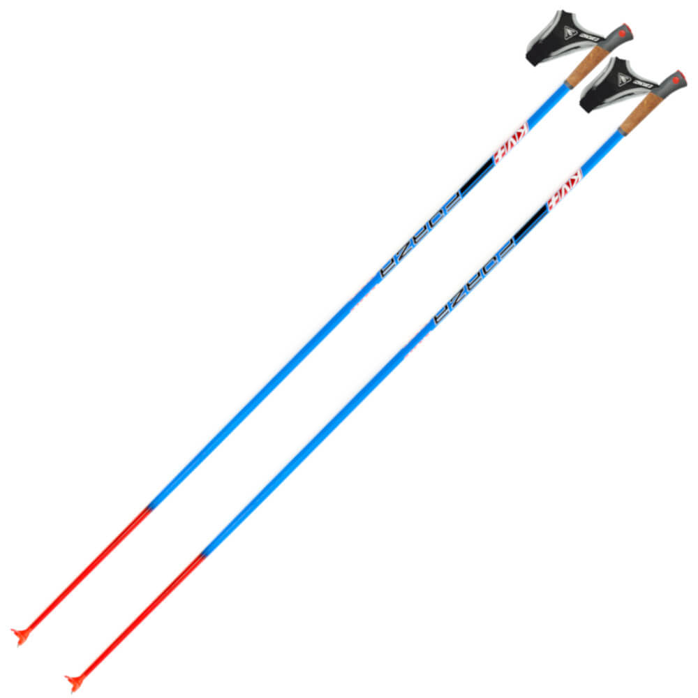 Лыжные палки KV+ Forza Clip 145 см углеволокно+стекловолокно - фото