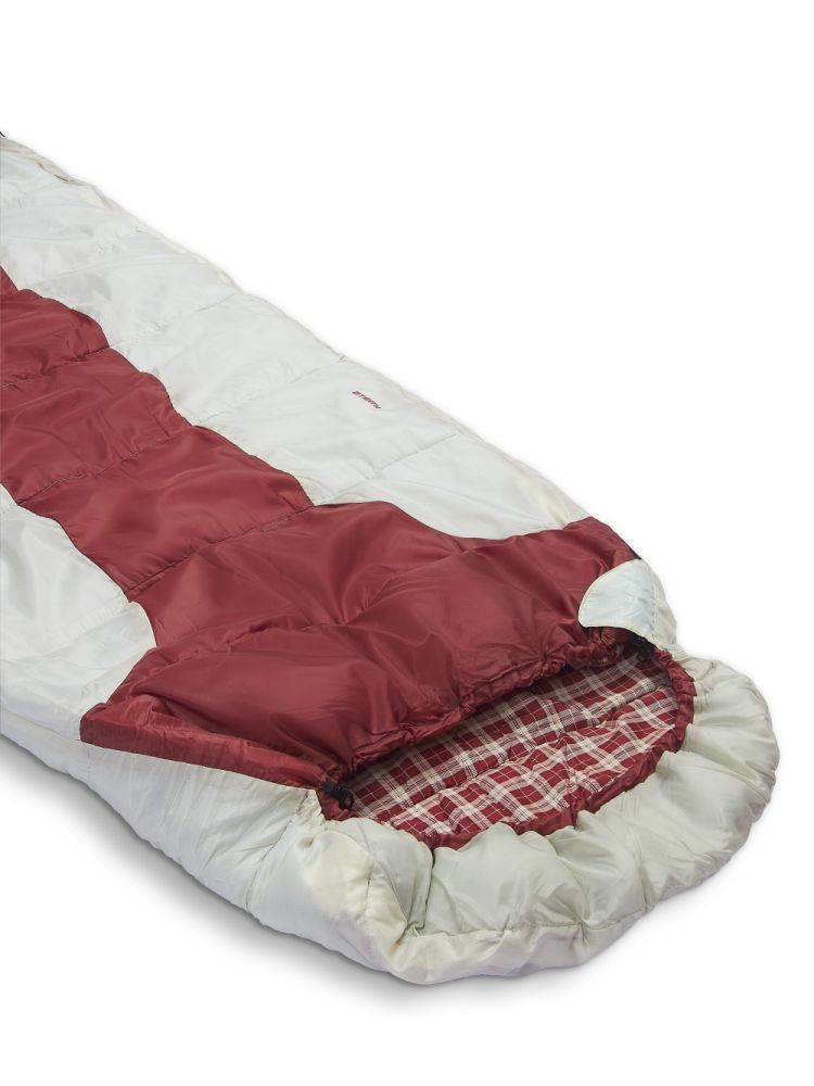 Спальный мешок туристический Atemi Quilt 250LN (левая молния, серый/красный) 250 гр/м3, +5, левый - фото2