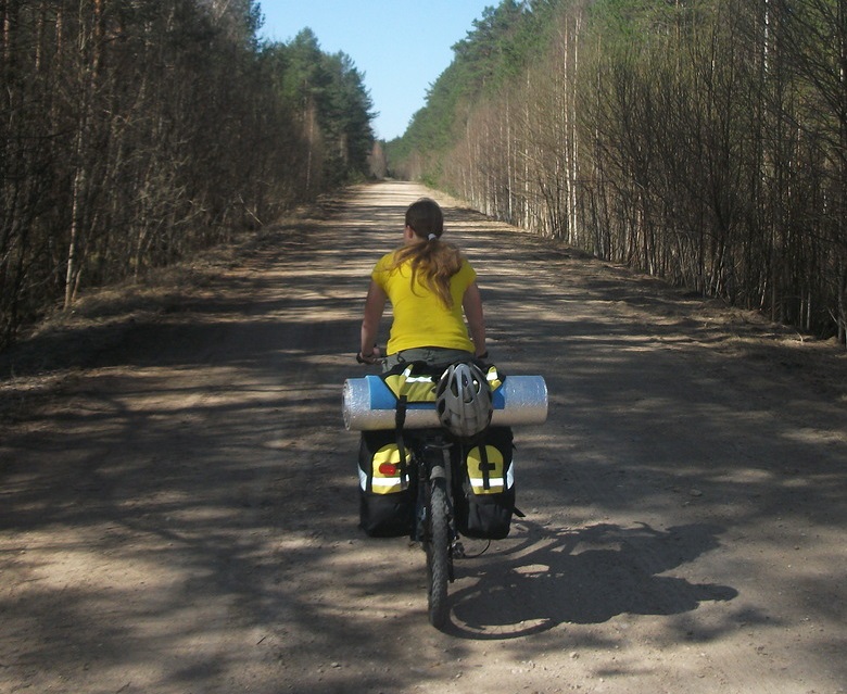 Велосумка на багажник Турлан Мустанг-50 л черный/желтый