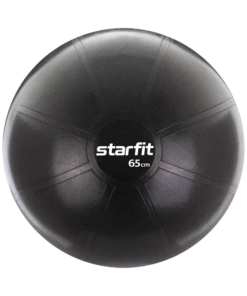 Гимнастический мяч Starfit PRO GB-107 75 см Black Антивзрыв