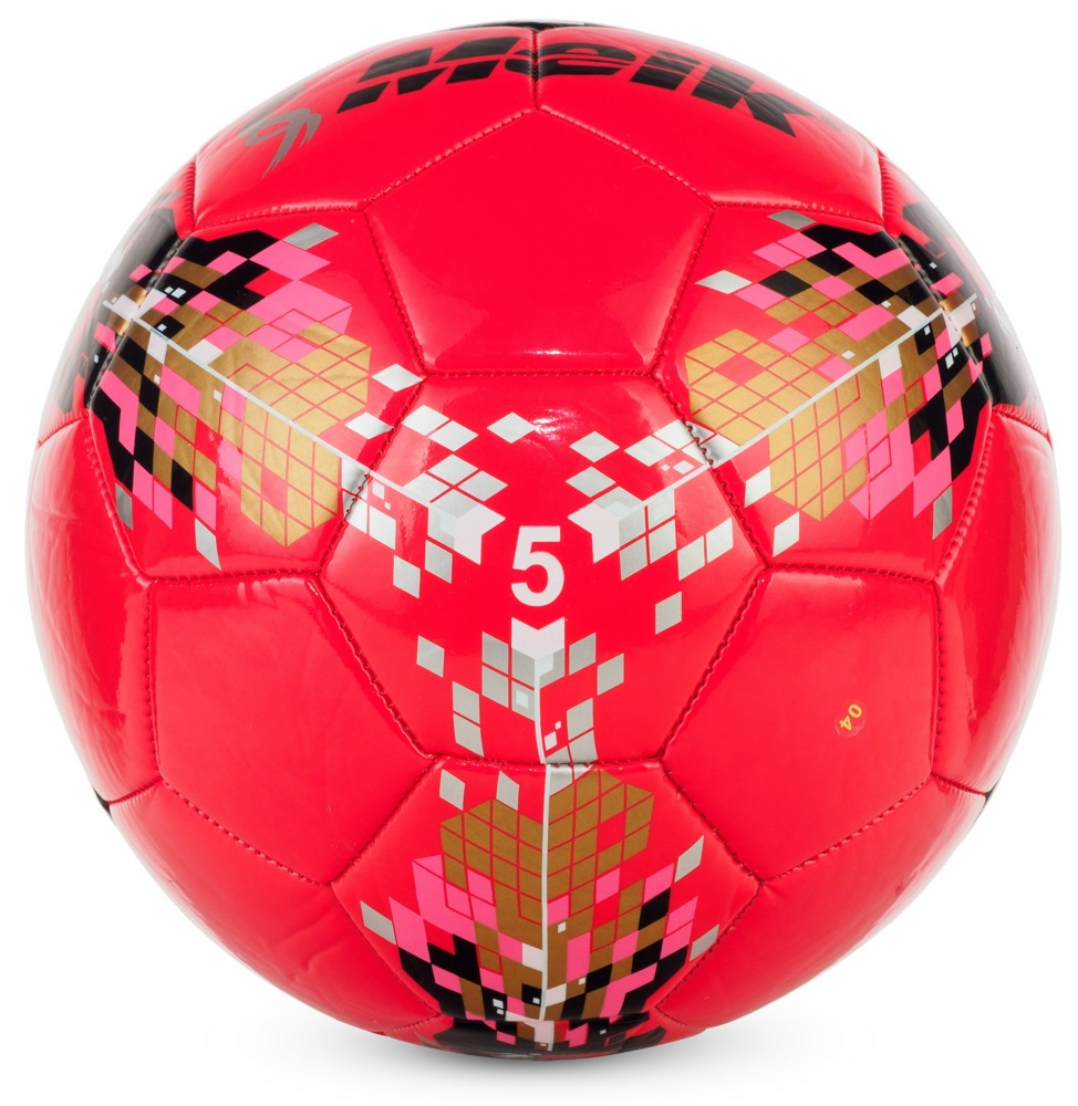 Мяч футбольный №5 Meik MK-065 Red - фото2