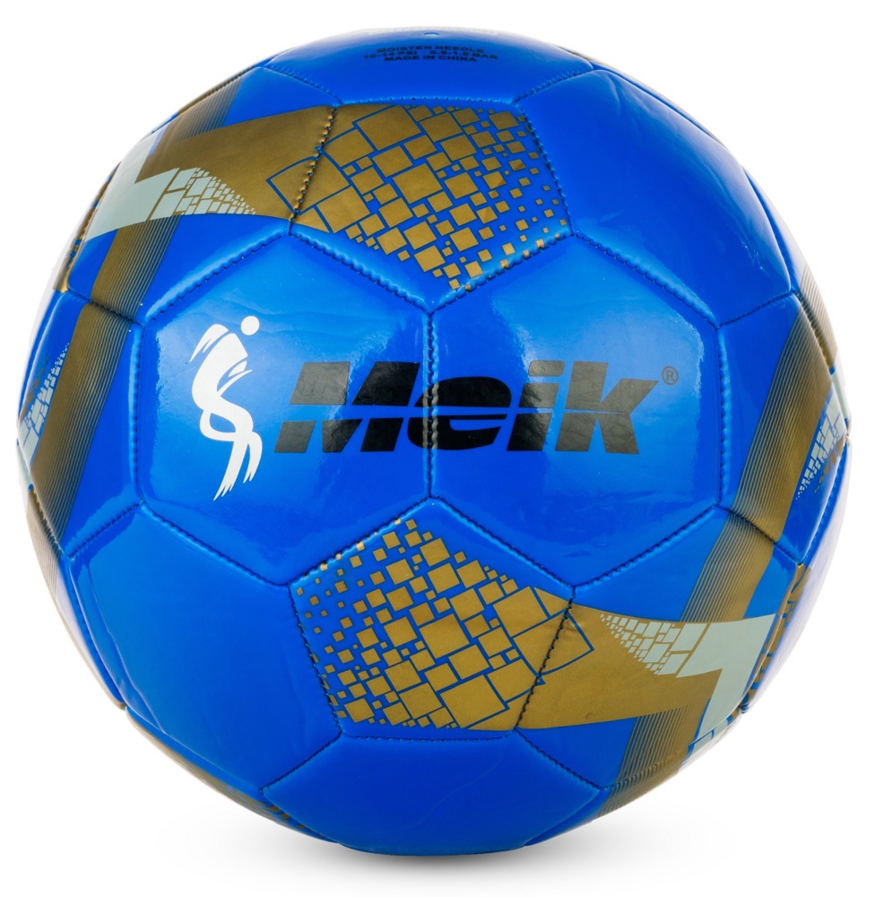 Мяч футбольный №5 Meik MK-081 Blue - фото