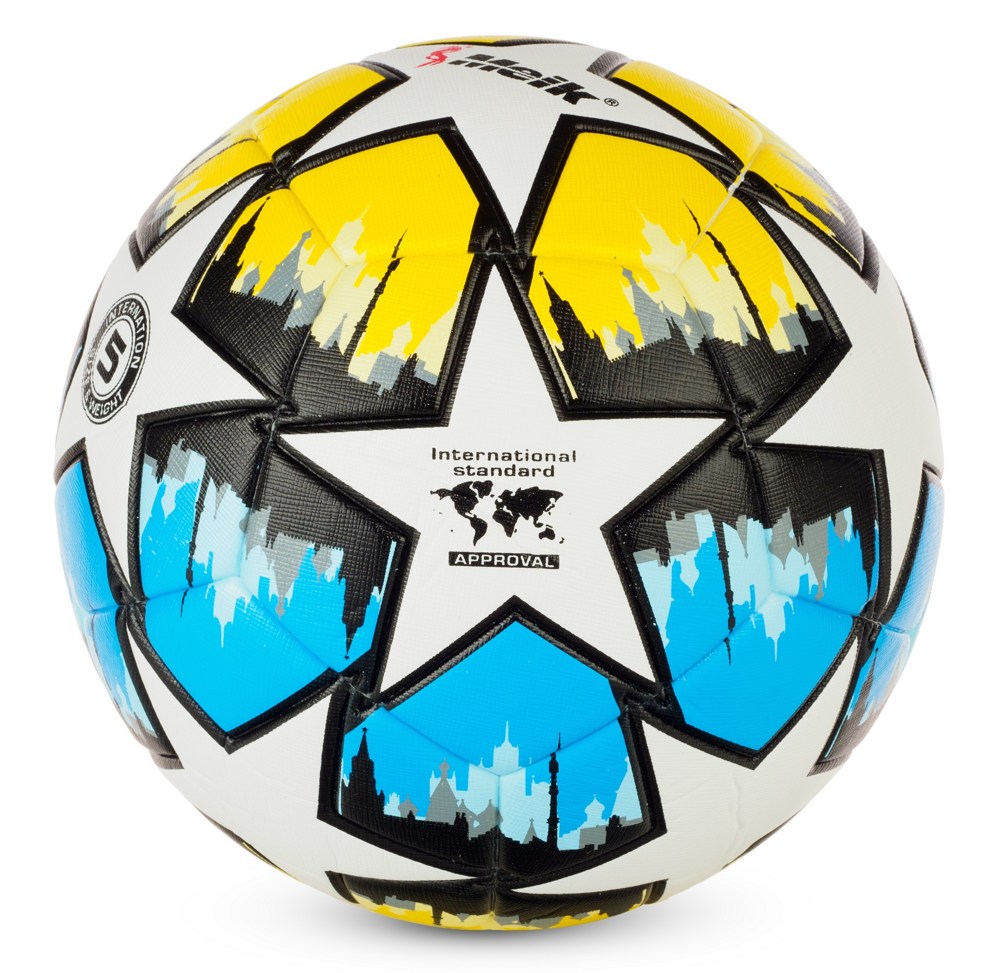 Мяч футбольный №5 Meik MK-160 Yellow