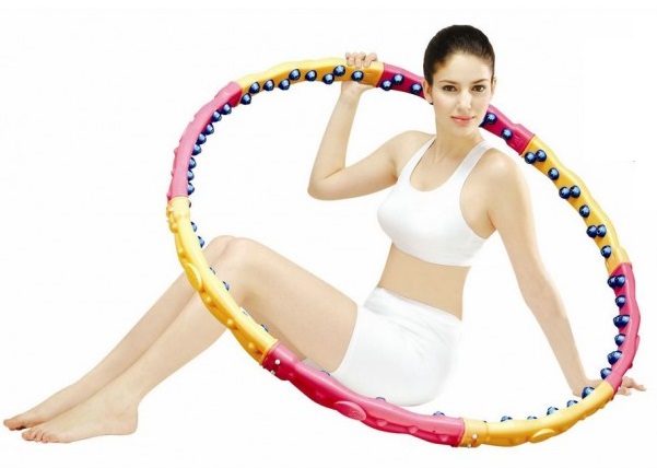 Обруч для похудения Health Hoop DYNAMIC 2,3 кг (хулахуп) - фото