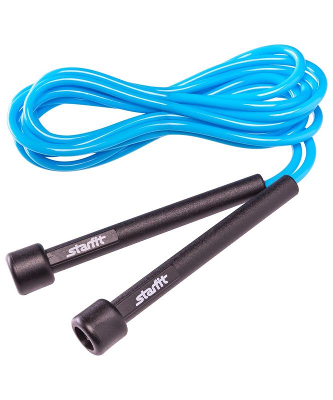 Скакалка с пластиковой ручкой Starfit RP-101, 3 м, синяя