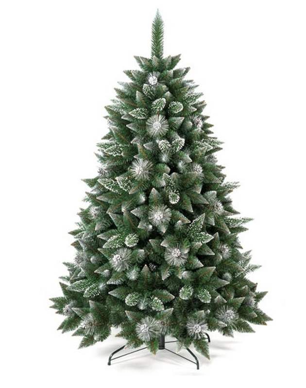Искусственная сосна Christmas Tree Сосна Триумф с белыми кончиками BTF-15 1,5м