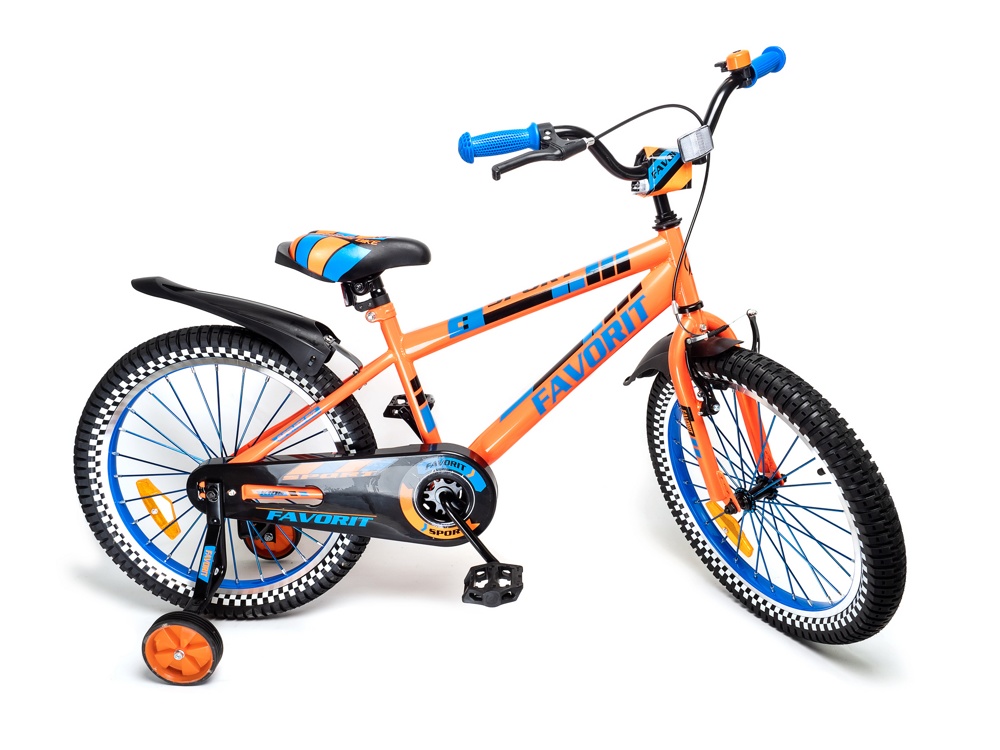 Детский велосипед Favorit Sport 20 SPT-20OR оранжевый