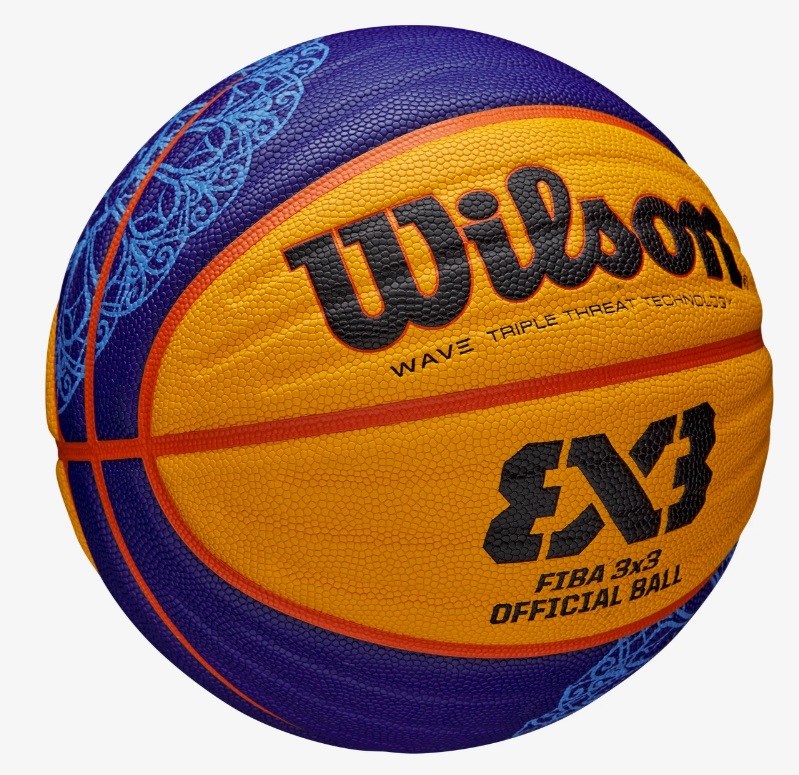 Мяч баскетбольный №6 Wilson Fiba 3x3 Official Paris 2024 Limited Edition