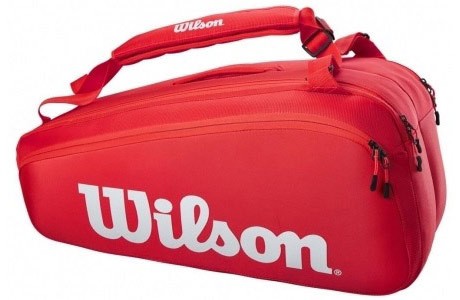Чехол-сумка для ракеток Wilson Super Tour 9 Pack WR8010501001 (красный)