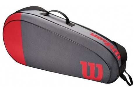 Чехол-сумка для ракеток Wilson Team 3 Pack WR8011502001 (красный/серый)